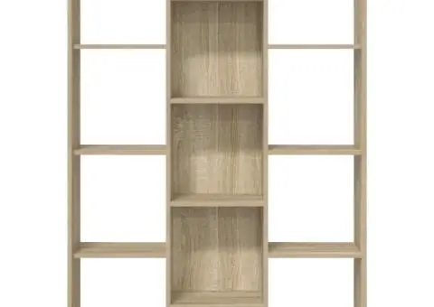 Separator /Bibliotecă stejar sonoma 100x24x140cm lemn prelucrat - 5/5