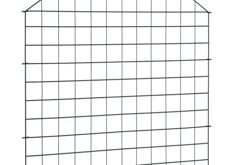 Set gard de grădină arcuit, verde, 77,5 x 78,5 cm - 3/5