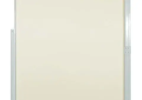 Copertină laterală retractabilă de terasă, crem, 170 x 300 cm - 2/5