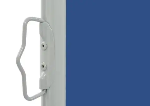 Copertină laterală retractabilă de terasă, albastru, 160x300 cm - 5/5