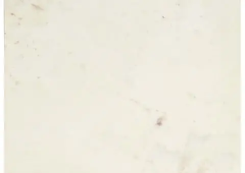 Măsuță cafea, alb, 40x40x35 cm, piatră naturală, aspect marmură - 5/5