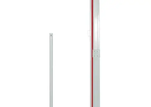 Copertină laterală retractabilă de terasă, roșu, 170 x 300 cm - 3/5