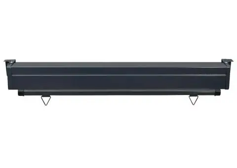 Copertină laterală de balcon, maro, 125 x 250 cm - 4/5