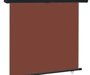 vidaXL Copertină laterală de balcon, maro, 165 x 250 cm