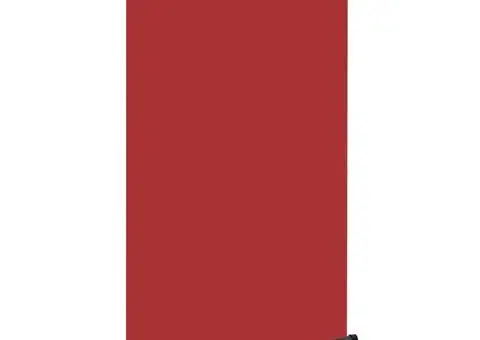 Copertină laterală de balcon, roșu, 125 x 250 cm - 1/5