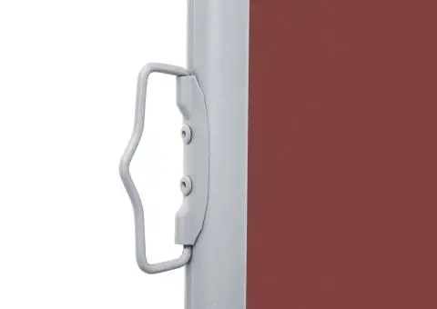 Copertină laterală retractabilă, maro, 100 x 1000 cm - 5/5