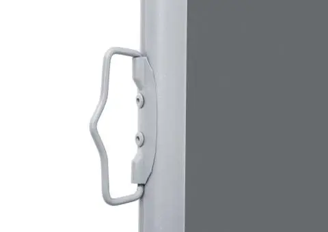 Copertină laterală dublă retractabilă, antracit, 170 x 600 cm - 5/5