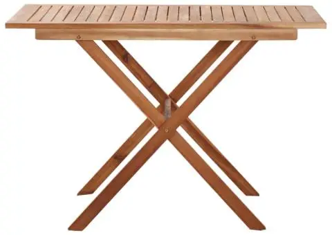 Masă de grădină,110 x 67 x 74 cm, lemn masiv acacia - 2/5