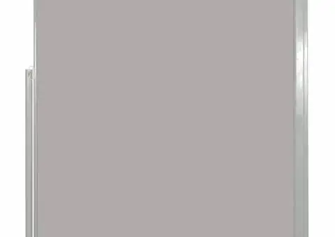 Copertină laterală retractabilă de terasă, gri, 100 x 500 cm - 2/5