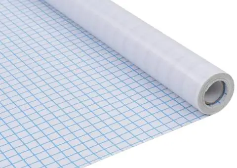 Folie fereastră, design sablat cu dungi, 0,9 x 50 m, PVC - 2/5