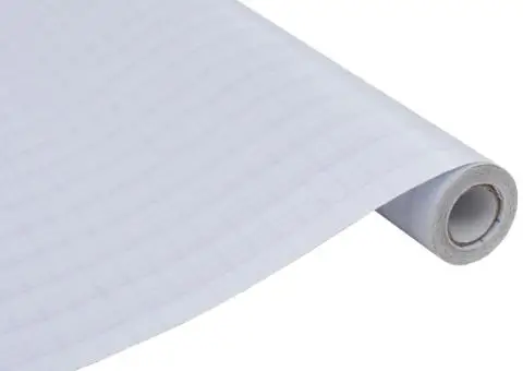 Folie fereastră, design sablat cu dungi, 0,9 x 50 m, PVC - 3/5