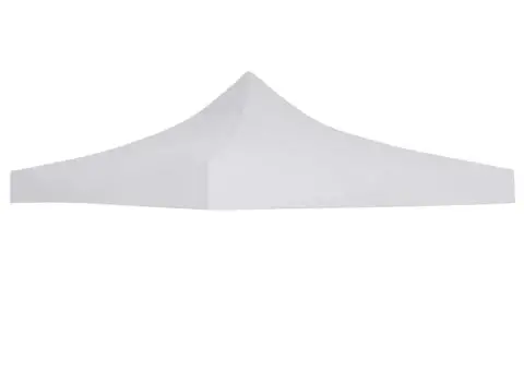 Acoperiș cort de petrecere, alb, 3 x 3 m - 1/4