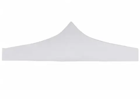 Acoperiș cort de petrecere, alb, 3 x 3 m - 2/4