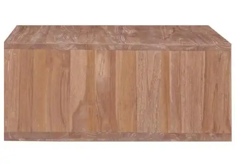 Măsuță de cafea, 70x70x30 cm, lemn masiv de tec - 4/5