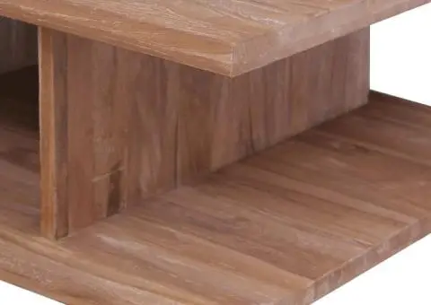 Măsuță de cafea, 70x70x30 cm, lemn masiv de tec - 5/5