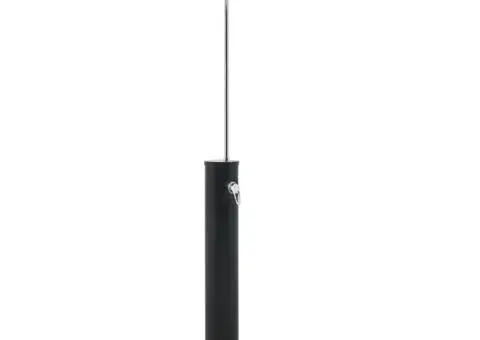 Duș solar, negru, 214 cm, 20 L - 2/5