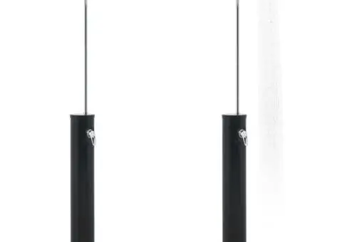 Duș solar, negru, 214 cm, 20 L - 3/5