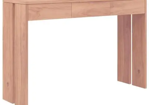 Masă consolă, 110 x 35 x 75 cm, lemn masiv de tec - 2/5