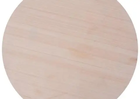 Măsuță de cafea, alb, Ø 39,5 cm - 2/5