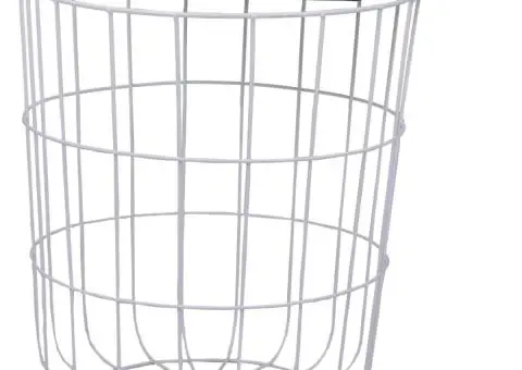 Măsuță de cafea, alb, Ø 39,5 cm - 3/5