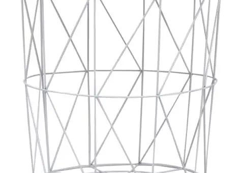 Măsuță de cafea, 3 buc., alb - 3/5