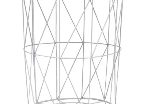 Măsuță de cafea, 3 buc., alb - 5/5