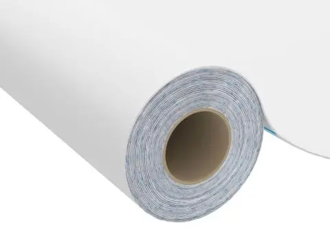 Folie de mobilier autoadezivă, alb, 500 x 90 cm, PVC - 3/4