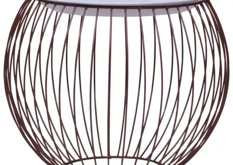 Măsuță de cafea, auriu, Ø 51 cm - 1/5