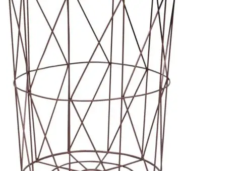 Măsuță de cafea, arămiu, Ø 47 cm - 3/5