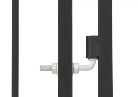 Padoc pentru câini de exterior cu acoperiș, 120x120x150 cm - 5/5