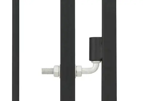 Padoc pentru câini de exterior, cu acoperiș, 150 x 150 x 210 cm - 5/5