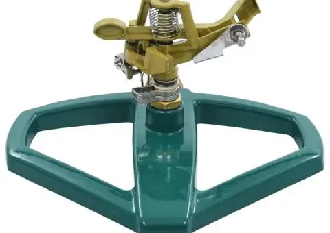 Aspersor rotativ, verde, 21 x 22 x 13 cm, metal - 2/5