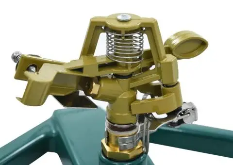 Aspersor rotativ, verde, 21 x 22 x 13 cm, metal - 3/5