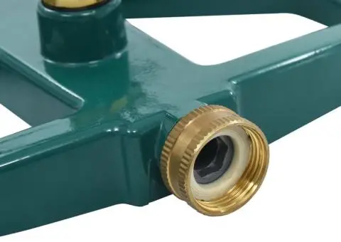 Aspersor rotativ, verde, 21 x 22 x 13 cm, metal - 4/5