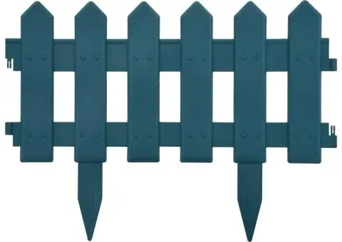 Borduri de gazon, 25 buc., verde, 10 m, PP - 3/5