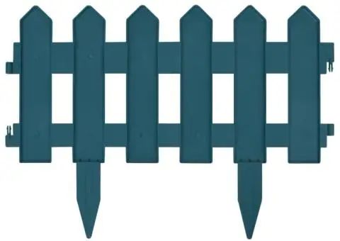 Borduri de gazon, 25 buc., verde, 10 m, PP - 5/5