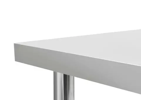 Masă de lucru bucătărie, 120 x 60 x 85 cm, oțel inoxidabil - 5/5