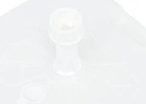 Suport umbrelă, alb, 16 L, plastic, umplere cu nisip/apă - 5/5