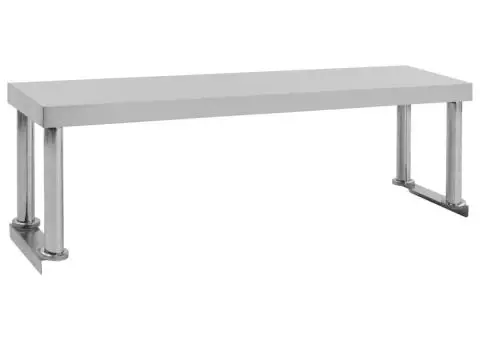 Raft superior masă de lucru, 120x30x35 cm, oțel inoxidabil - 1/5