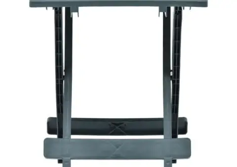 Masă de grădină pliabilă, verde, 45 x 43 x 50 cm, plastic - 2/5