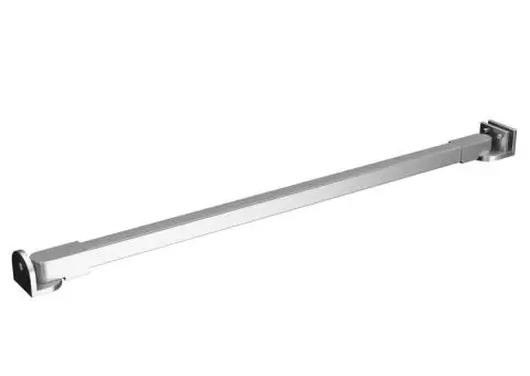 Tijă de susținere pentru baie, 47,5 cm, oțel inoxidabil - 1/5