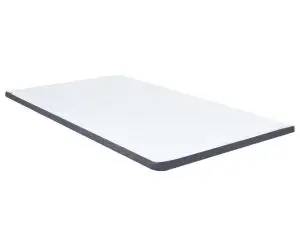 vidaXL Topper saltea pentru pat continental 200x120x5 cm moale mediu