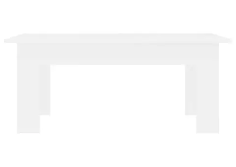 Măsuță de cafea, alb, 100 x 60 x 42 cm, lemn prelucrat - 4/5