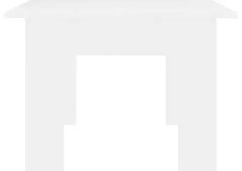 Măsuță de cafea, alb, 100 x 60 x 42 cm, lemn prelucrat - 5/5