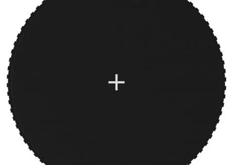 Podea din pânză pentru trambulină rotundă de 4,27 m, negru - 1/5