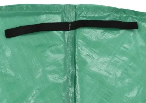 Bandă de siguranță trambulină rotundă de 4,26 m, verde, PE - 4/4