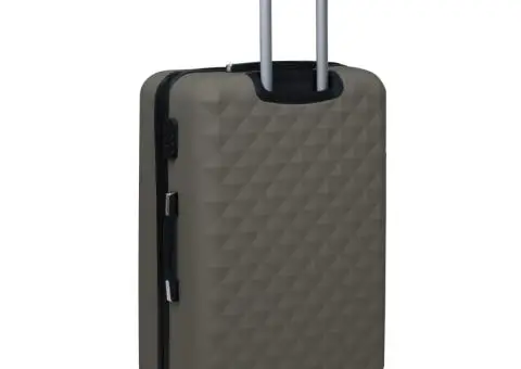 Valiză cu carcasă rigidă, antracit, ABS - 4/5