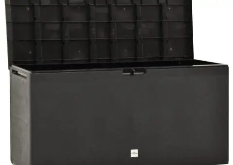 Ladă de depozitare pentru grădină, antracit, 114 x 47 x 60 cm - 5/5