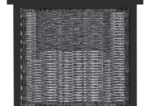 Set mobilier de grădină cu perne, 8 piese, antracit, poliratan - 5/5