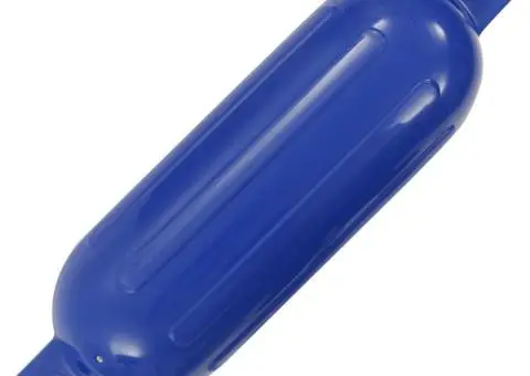 Bară de protecție barcă, 4 buc., albastru, 51x14 cm, PVC - 2/5